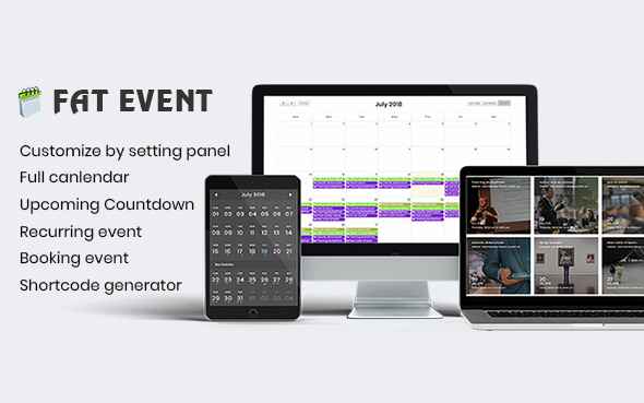 FAT Event v1.2.3 - WordPress Event and Calendar Booking
