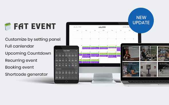 FAT Event v3.6 - WordPress Event and Calendar Booking