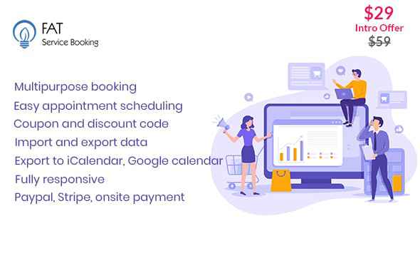 Fat Services Booking v2.2 - Automated Booking and Online Scheduling