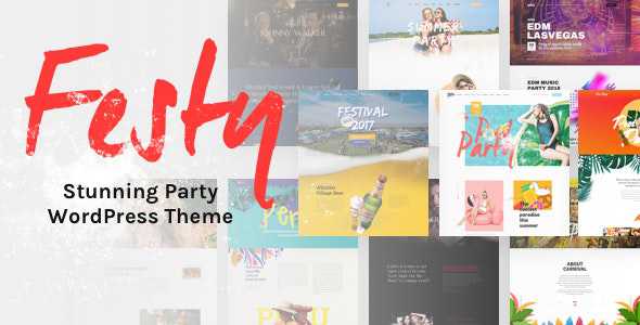 Festy v1.1.1 - Event WordPress Theme