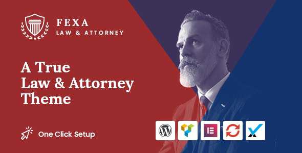 Fexa v1.0.0 - Lawyer & Attorney WordPress Theme