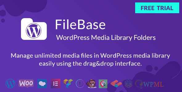 FileBase v1.2.5 - Ultimate Media Library Folders for WordPress