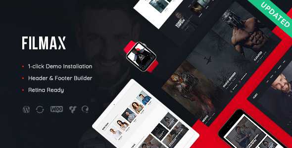 Filmax v1.0.1 - Movie Magazine WordPress Theme