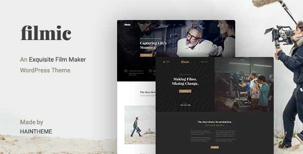 Filmic v2.3 - Movie Studio & Film Maker WordPress Theme