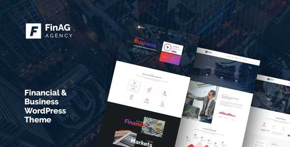 Finag v1.3.1 - Creative & Finance Agency WordPress Theme