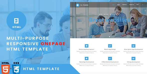 Fl - Multi-Purpose Responsive OnePage HTML Template