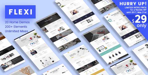 Flexi WP v2.1 - Flexible Responsive Multipurpose Theme
