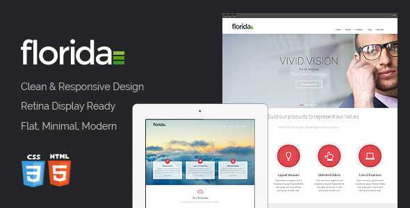 Florida - Premium Multipurpose Responsive Template