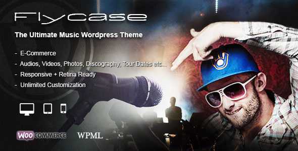 Flycase - Themeforest Complete Music Solution for WordPress