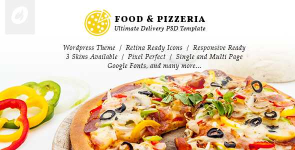 Food & Pizzeria v2.0 - Ultimate Delivery Theme