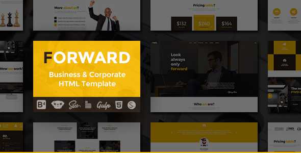 Forward - Business & Corporate HTML Template