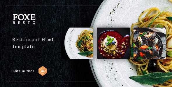 Foxeresto v1.0 - Restaurant HTML Template