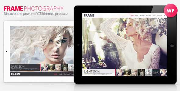 Frame v1.8.1 - Photography Minimalistic WP Theme