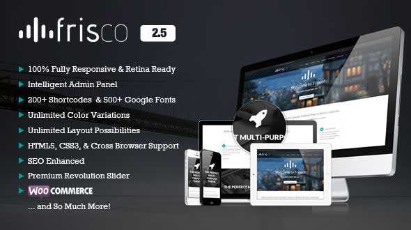 Frisco – Mojothemes Responsive Multi-Purpose WP Theme