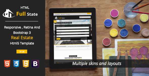 Full Estate v1.4 - Responsive and Bootstrap Real Estate