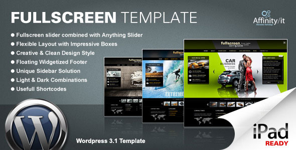 FULLSCREEN - BUSINESS & PORTFOLIO THEMEFOREST WORDPRESS THEME