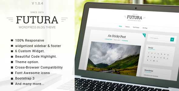 Futura v1.0.4 - Responsive Minimal Blog Theme
