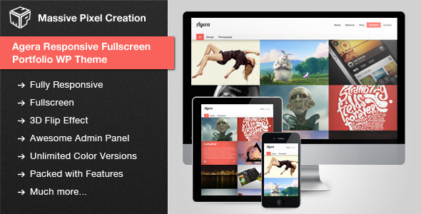 AGERA V1.2.5 - RESPONSIVE FULLSCREEN PORTFOLIO WP THEME