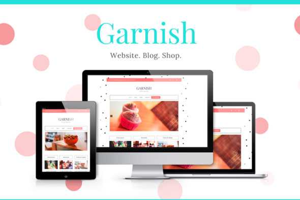 Garnish - Creativemarket WordPress Theme