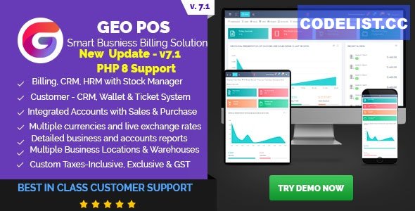 Geo POS v10.0 build 300 - Point of Sale, Billing and Stock Manager Application