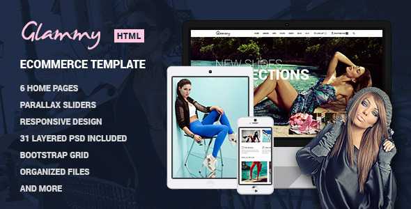 Glammy - eCommerce HTML Premium Template