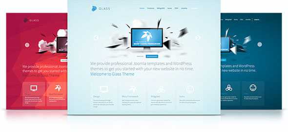 Glass - Yootheme Premium Wordpress Theme