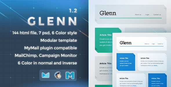 Glenn - Responsive Email Template
