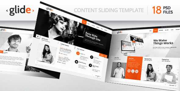 Glide | Themeforest Multipurpose PSD Clean Theme