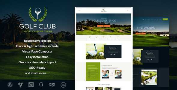 Golf Club v1.4.3 - Sports & Events WordPress Theme