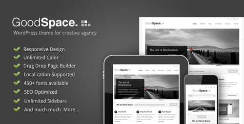 Good Space v1.14 - Responsive Minimal WP Theme