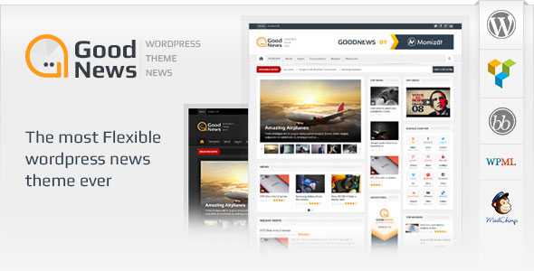 Goodnews v5.0.3 – Responsive WordPress News/Magazine