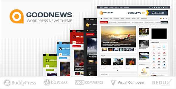 Goodnews v5.6.6 – Responsive WordPress News/Magazine