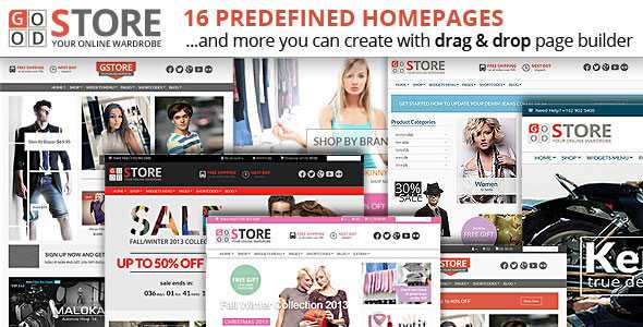 GoodStore v1.1.8 - WooCommerce Responsive Theme