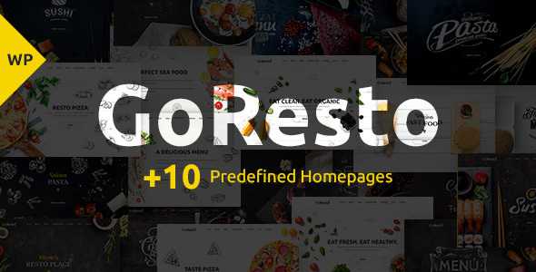GoResto v1.2 – Multipurpose Restaurant Theme