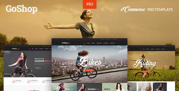 GoShop - eCommerce PSD Template