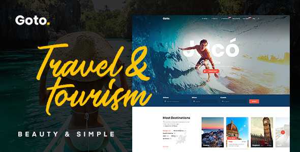 Goto v1.7 - Tour & Travel WordPress Theme