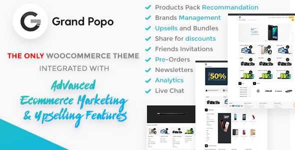 Grand Popo v2.3.1 - Advanced Marketing E-commerce Theme
