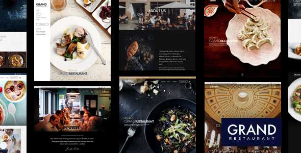Grand Restaurant v3.7.3 - Restaurant Cafe Theme