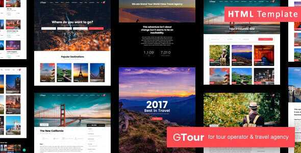 Grand Tour v1.0 - Travel Agency HTML Template