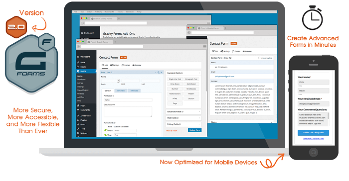 Gravity Forms v2.1.2.3 – WordPress Form Builder Plugin