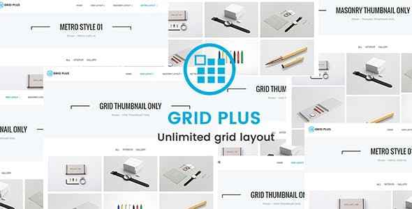 Grid Plus v2.7 - Unlimited Grid Layout