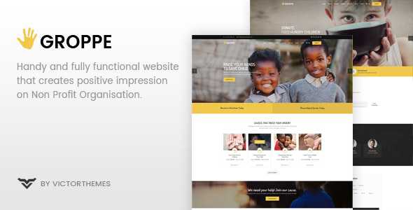 Groppe v2.4 - Nonprofit WordPress Theme
