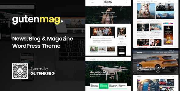 GutenMag v1.1.4 - Gutenberg Theme for Magazine and Blog