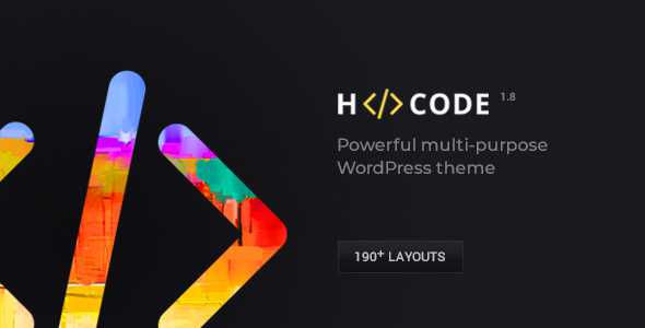 H-Code v1.8.5 - Responsive & Multipurpose WordPress Theme