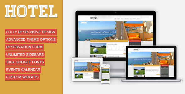 VIVA HOTEL - PREMIUM RESPONSIVE WORDPRESS THEME