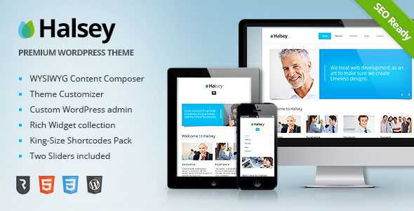 Halsey - Themeforest Ultimate Business WordPress Theme