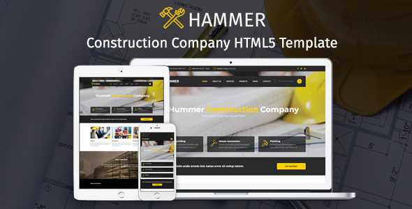 Hammer - Construction Company HTML Theme