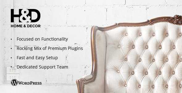 H&D v1.2.4 - Interior Design WordPress Theme