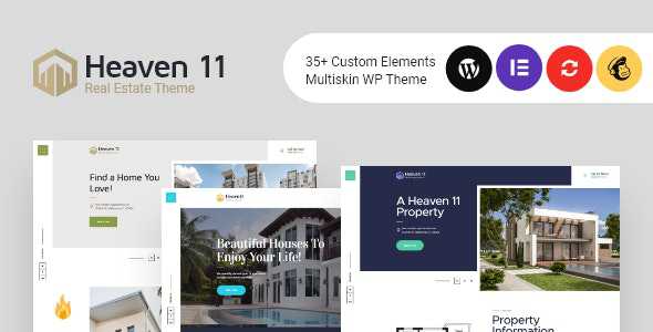 Heaven11 v1.0.1 - Property & Apartment Real Estate WordPress Theme