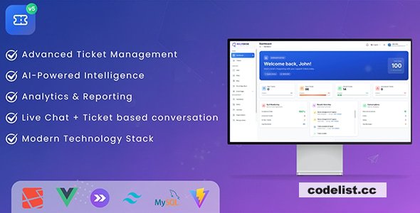 HelpDesk Pro v5.1.0 – AI-Powered Ticket Management & Customer Support System - nulled